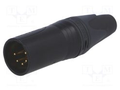 NC5MXX-B_Φύσα; XLR; αρσενικά; PIN: 5; ευθύς; για αγωγό; κόλληση; 7