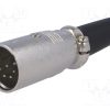 XLR-7W_Φύσα; XLR; αρσενικά; PIN: 7; ευθύς; για αγωγό