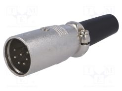 XLR-7W_Φύσα; XLR; αρσενικά; PIN: 7; ευθύς; για αγωγό