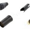 NC7MXX-B_Φύσα; XLR; αρσενικά; PIN: 7; ευθύς; για αγωγό; κόλληση; 5A; 18AWG