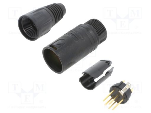 NC7MX-B_Φύσα; XLR; αρσενικά; PIN: 7; ευθύς; για αγωγό; χύτευση ψευδαργύρου