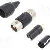 NC3FX-TOP_Φύσα; XLR; θηλυκά; PIN: 3; ευθύς; για αγωγό; κόλληση; Επίχρυση; 16A