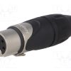 AX4F_Φύσα; XLR; θηλυκά; PIN: 4; ευθύς; για αγωγό; κόλληση; 133V; 10A; IP40