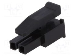 1445022-2_Φύσα; αγωγού-αγωγού; θηλυκά; Micro MATE-N-LOK; 3mm; PIN: 2; 250V