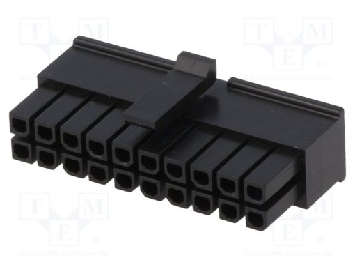 430252000_Φύσα; αγωγού-πλακέτας; θηλυκά; Micro-Fit 3.0; 3mm; PIN: 20