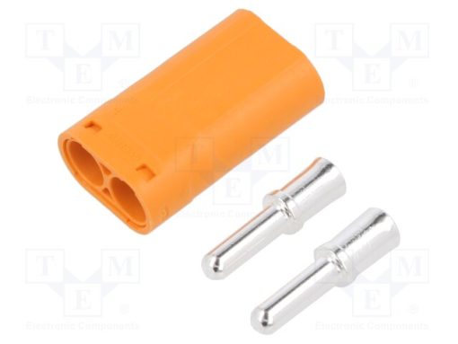 LCB50-M_Φύσα; τροφοδοτικά DC; LC; αρσενικά; PIN: 2; για αγωγό; κόλληση; 40A